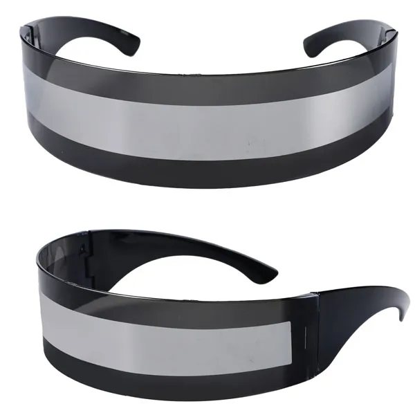 Futuristic Cyclops Cyberpunk Visor Sunglasses 7