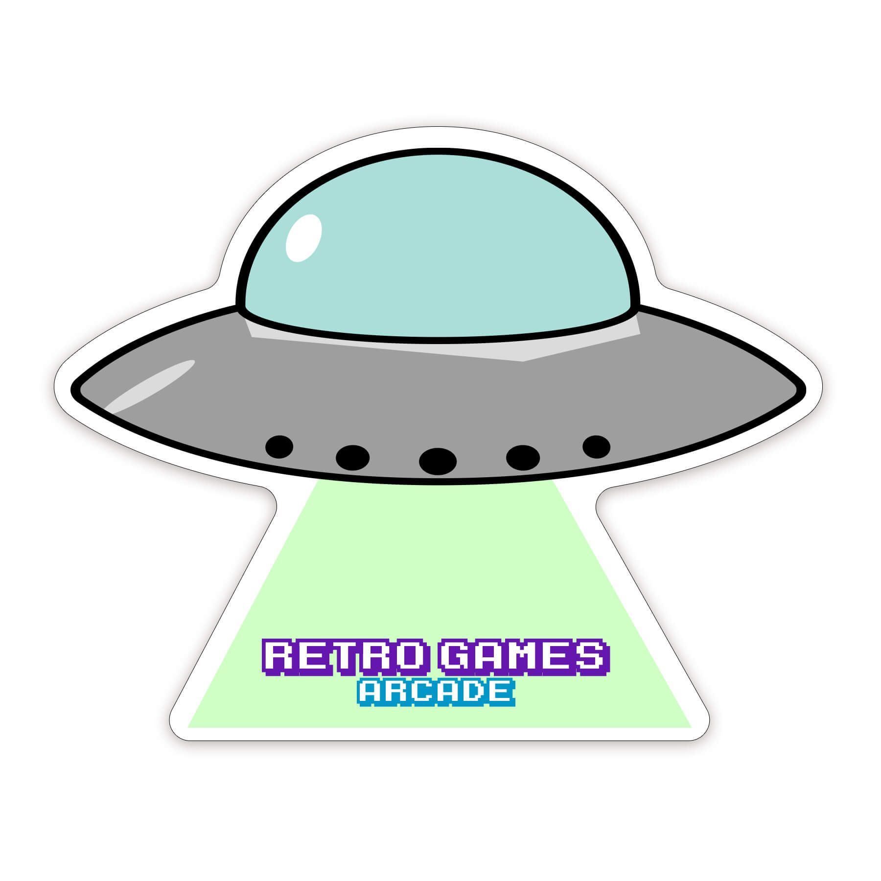 UFO Shaped NoteKeeper™ Magnet 35 Mil 6