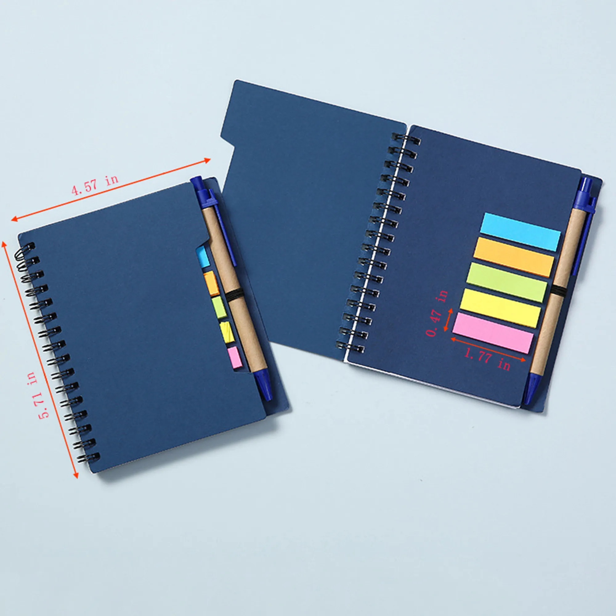 Custom Logo Notebook With Memo Pad For Exhibition Gifts 4