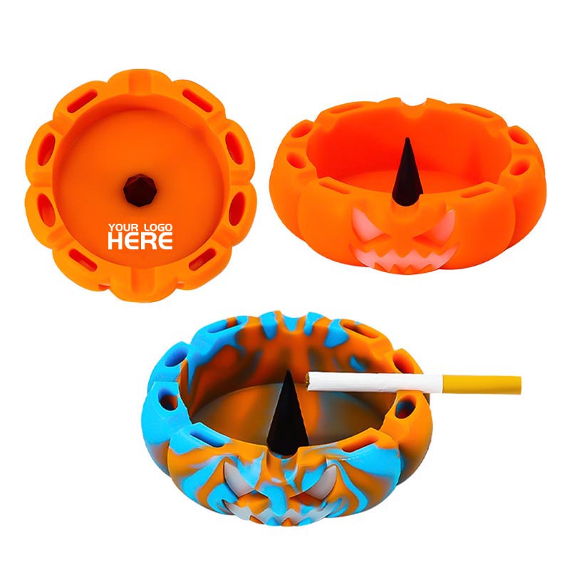 Pumpkin Silicone Ashtray 2