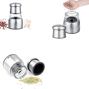 Bottle Shape Manual Seasoning Grinder With Adjustable Grind Level 5