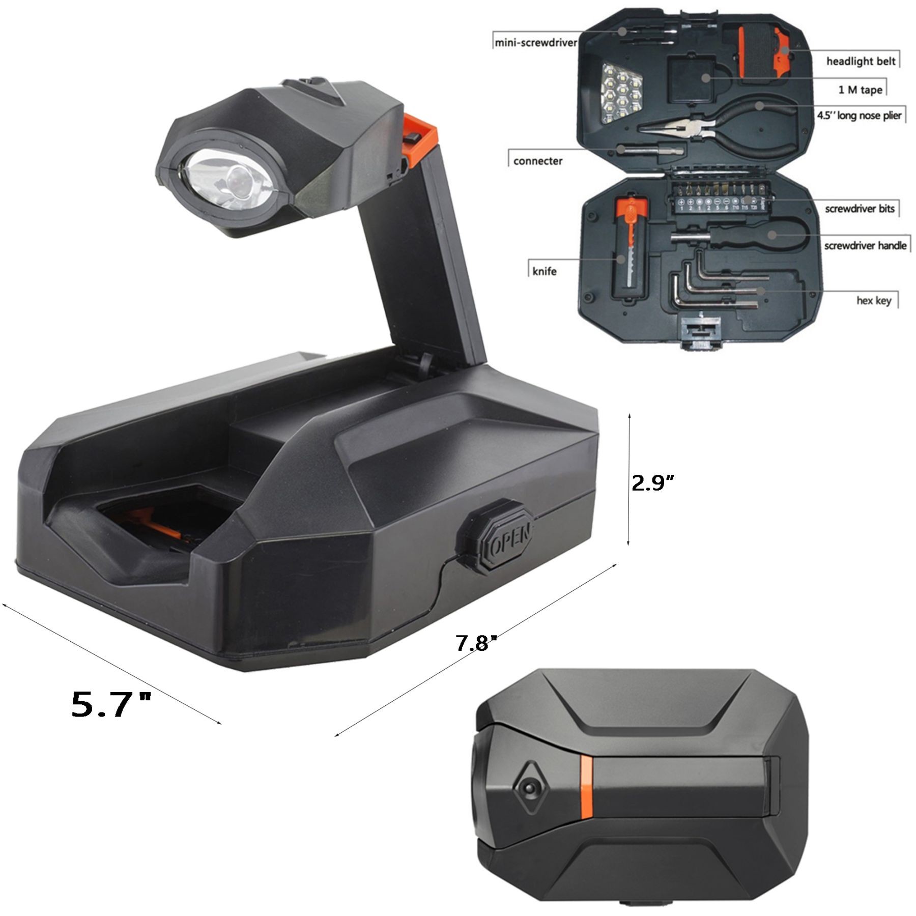 Flashlight 22 Piece Tool Set 3