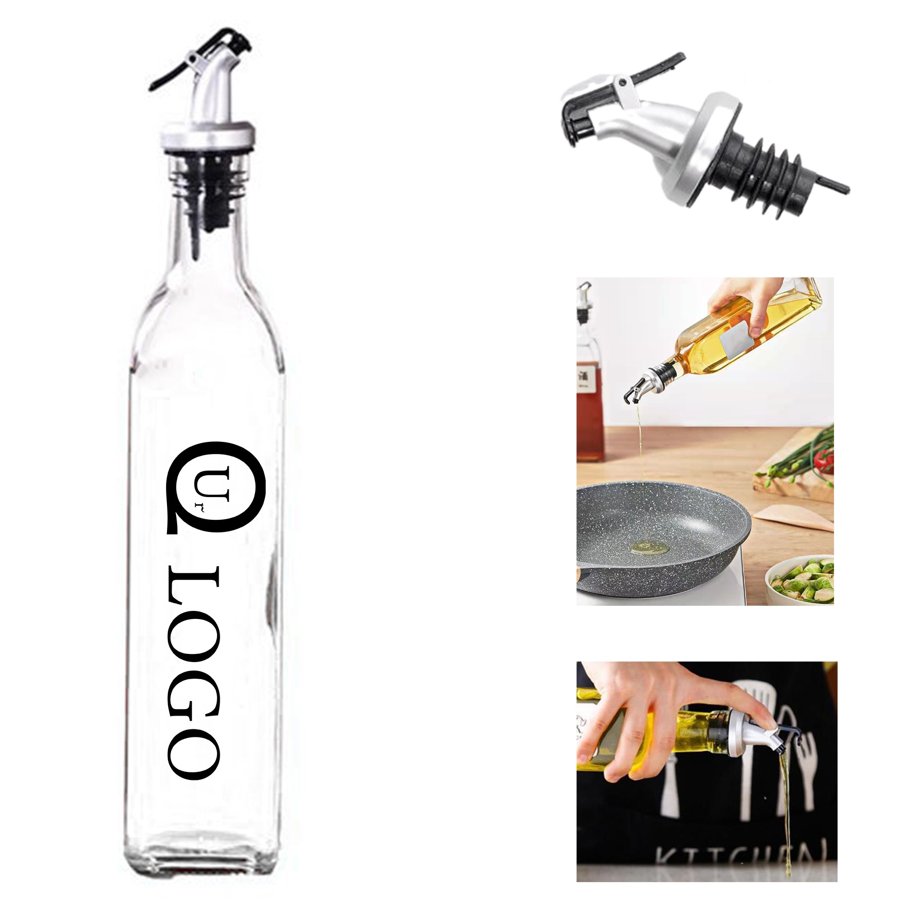 17Oz Olive Oil Dispenser Bottle