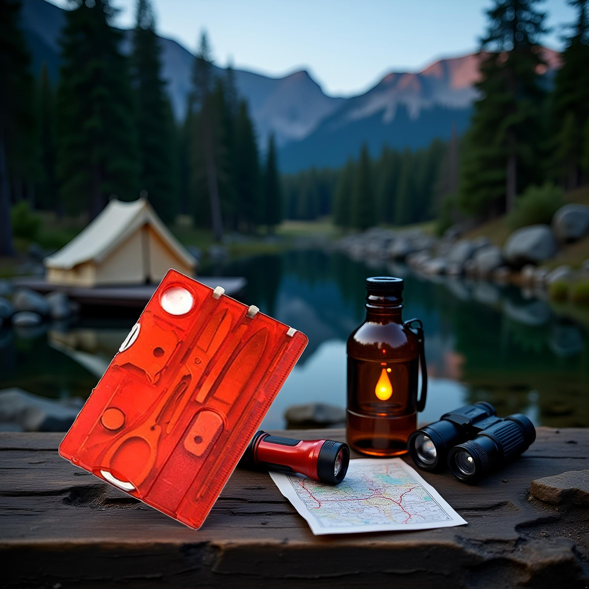 Compact Stainless Steel Multi-Tool Card 4