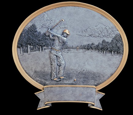 8" Golf Male Legend Plate 2