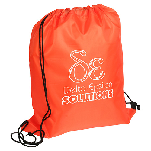 Quick Sling Polyester Budget Drawstring Bag 19