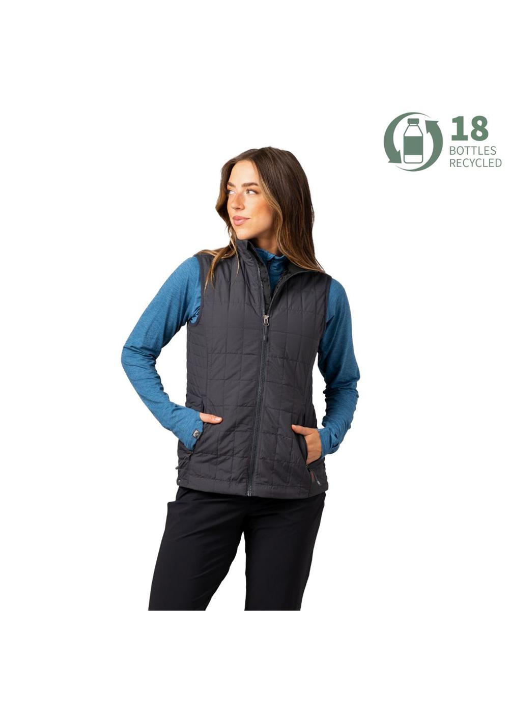 Storm Creek Women's Traveler 60 GSM Insulated Packable Quilted Vest 9