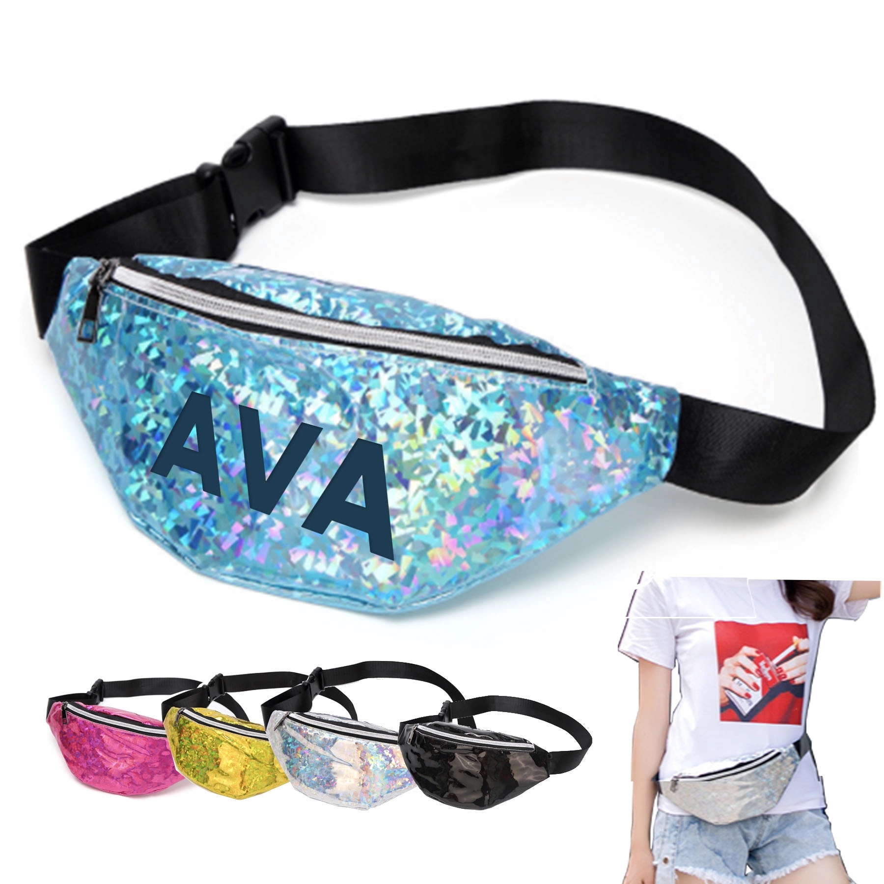 Adjustable Laser Chest Bag 2