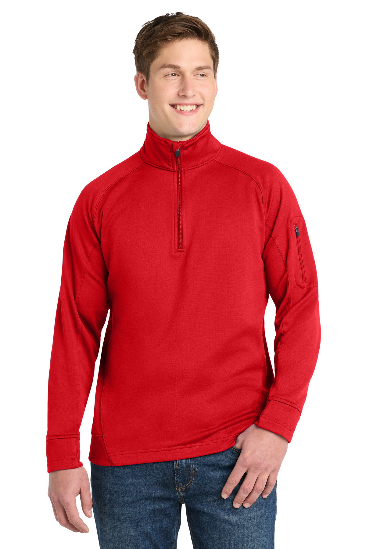 Sport-Tek Tech Fleece 1/4-Zip Pullover. F247 46