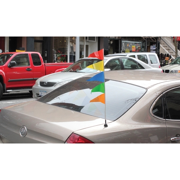Antenna Fluorescent Pennant Towers 1