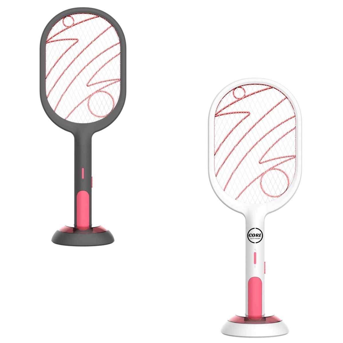 2 In 1 Smart Electric Fly Swatter Racket With Rechargeable 2
