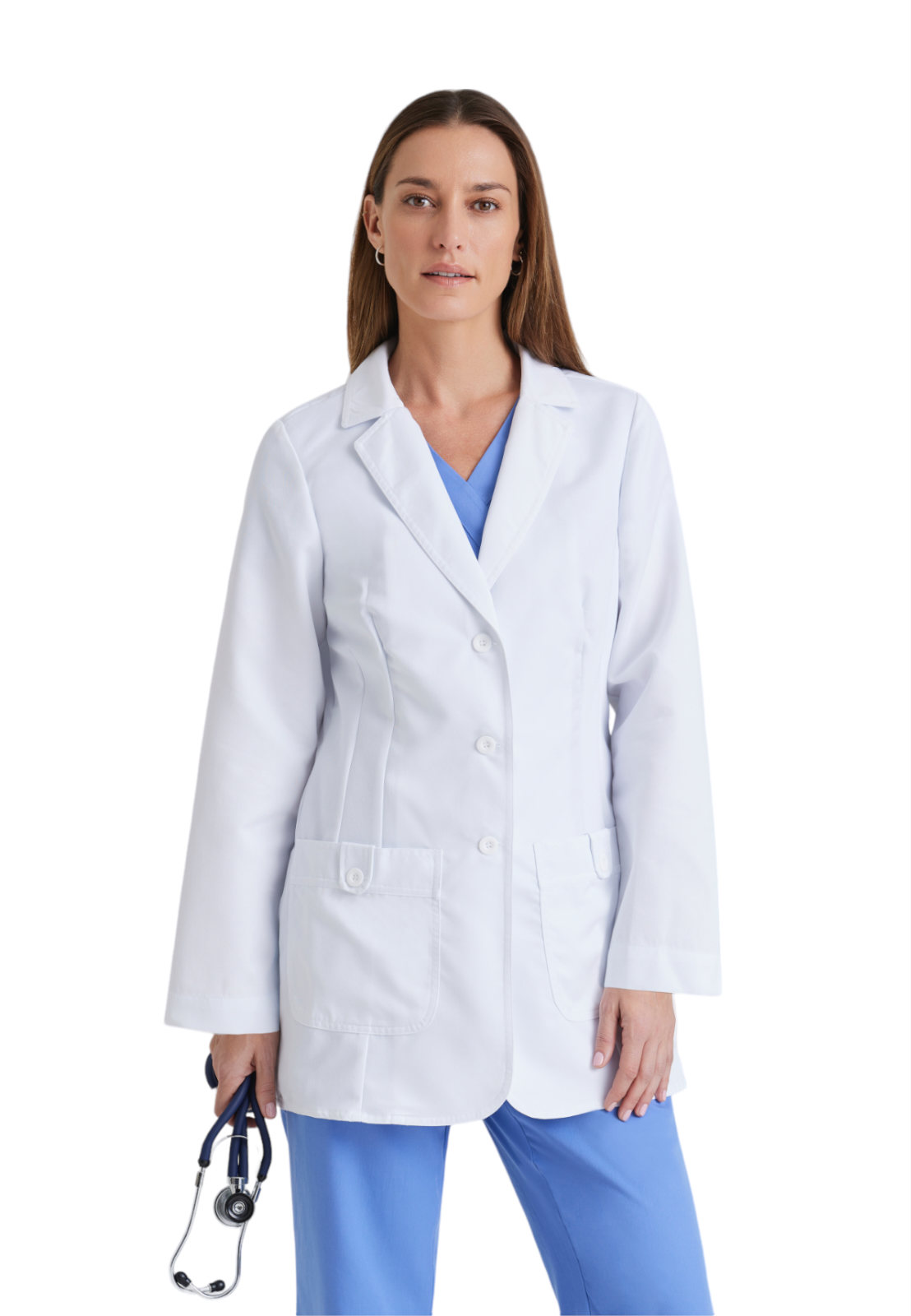 Grey's Anatomy Classic - Women's Two-Pocket 31.5" Mid-Length Hannah Lab Coat