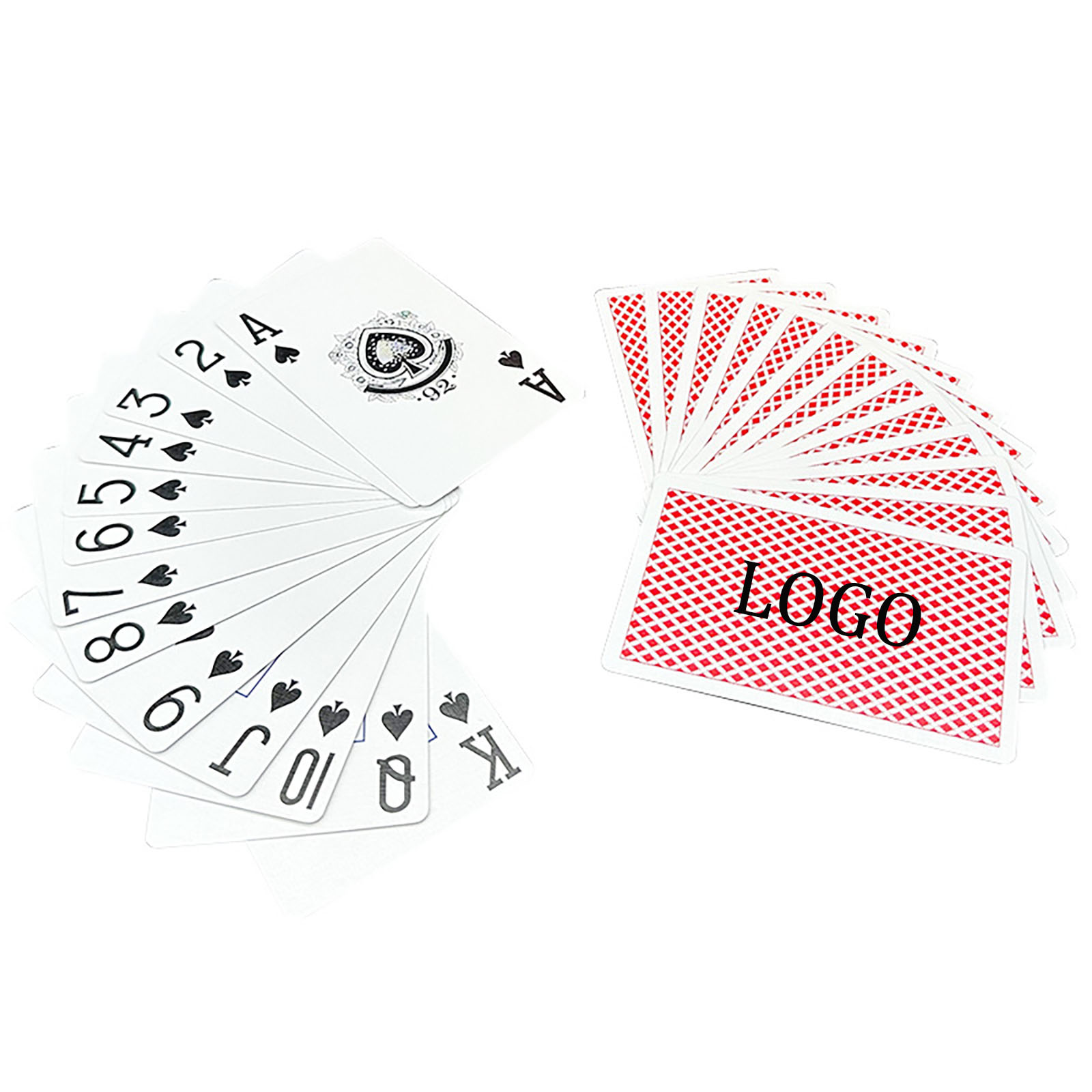 Full Color Printed Playing Cards W/ Custom Logo 2