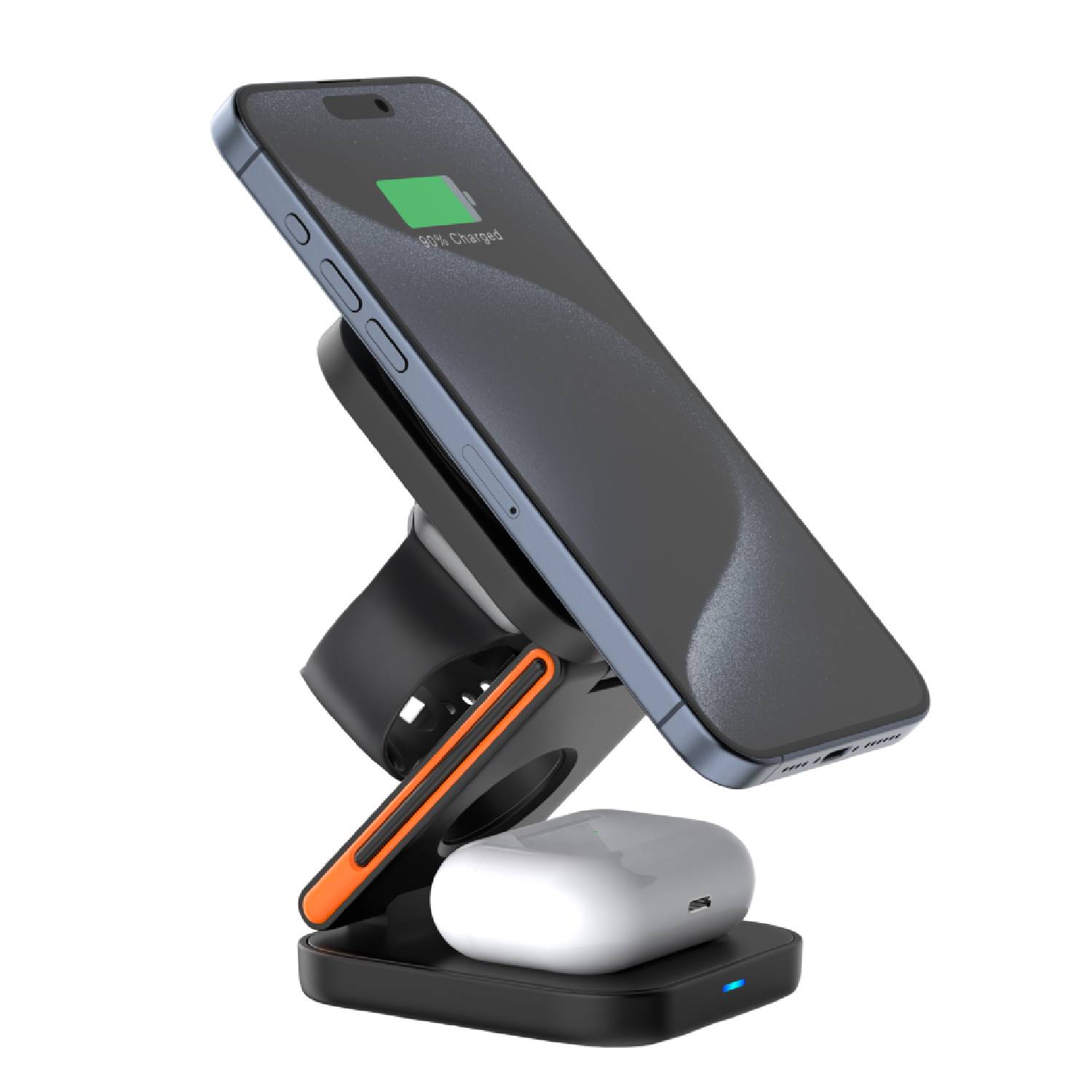 3 in 1 Foldable Wireless Fast Charger 10