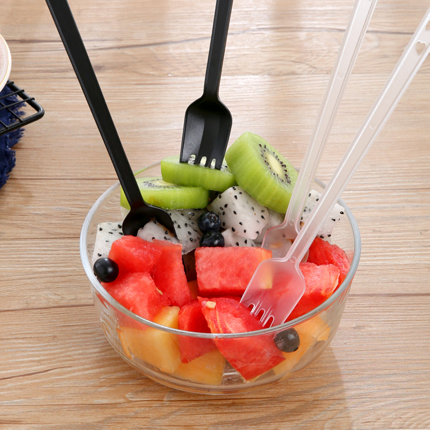 500PCS Disposable Long Handled Spoon 7