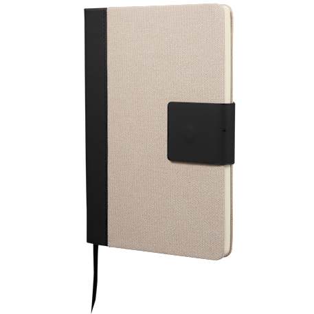 5.5" x 8.5" FSC® Recycled Canvas Bound Notebook 43