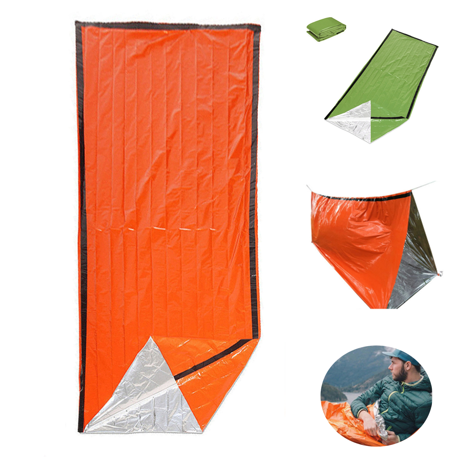 Portable Emergency Mylar Blanket 5