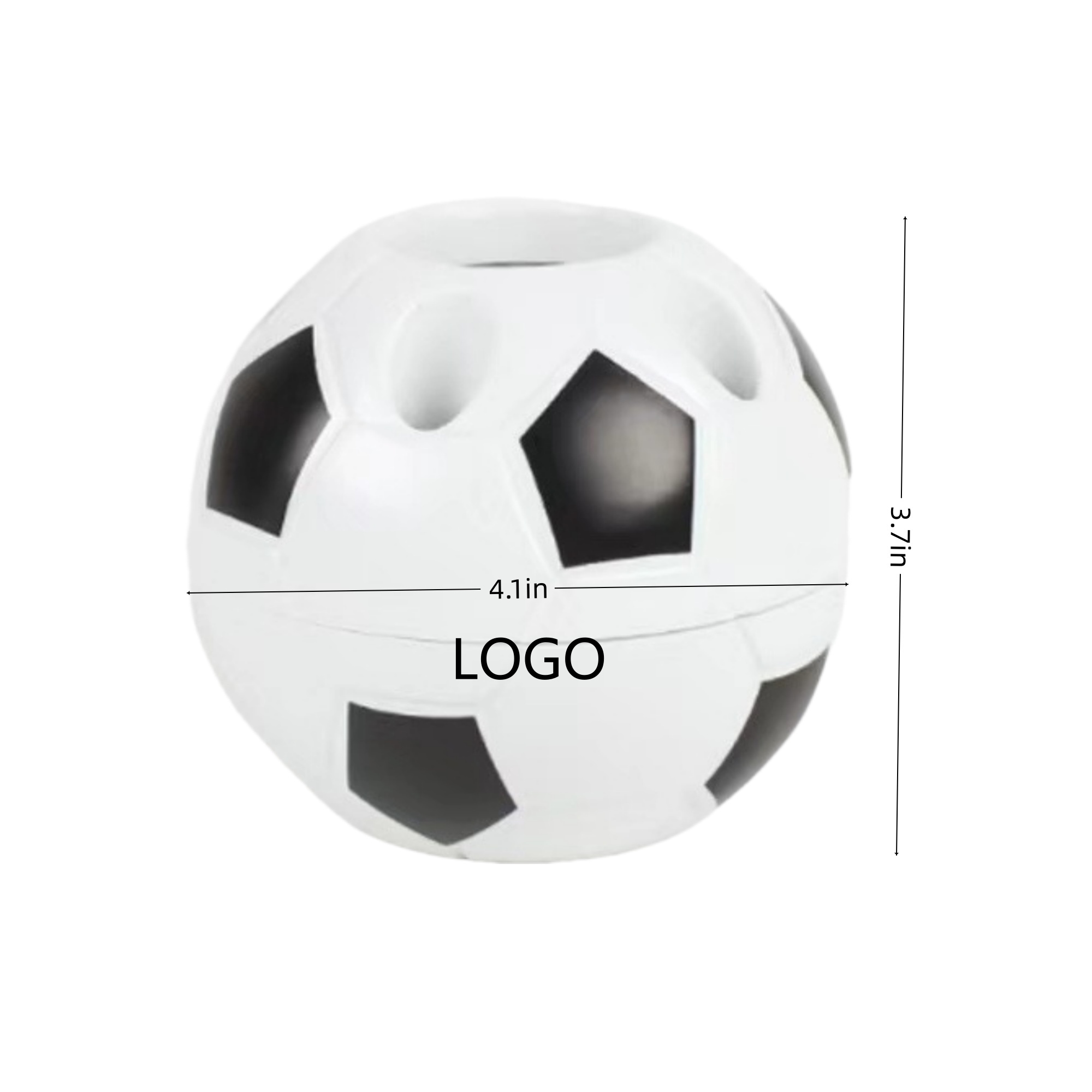 Creative Football-Shaped Pen Holder 3