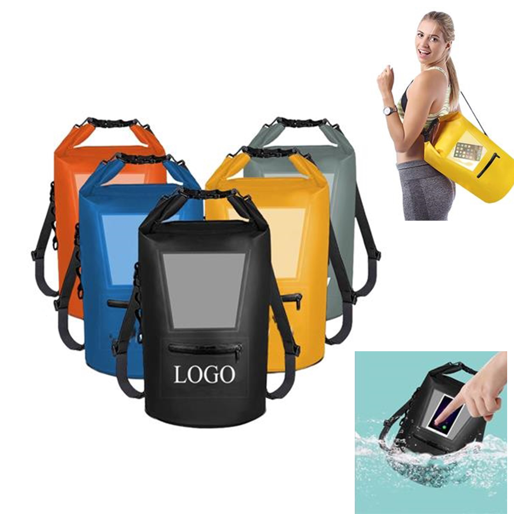 20L Dry Bags With Phone Window 2