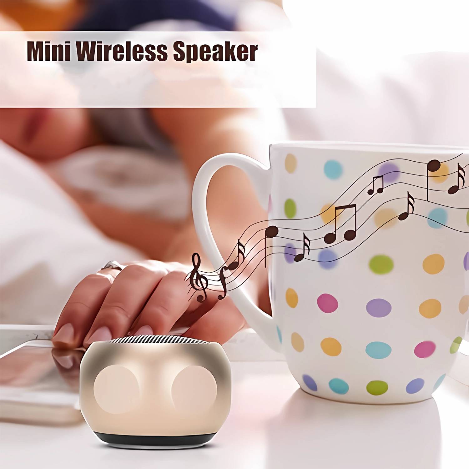 Portable Bluetooth Cute Tiny Wireless Speaker 6