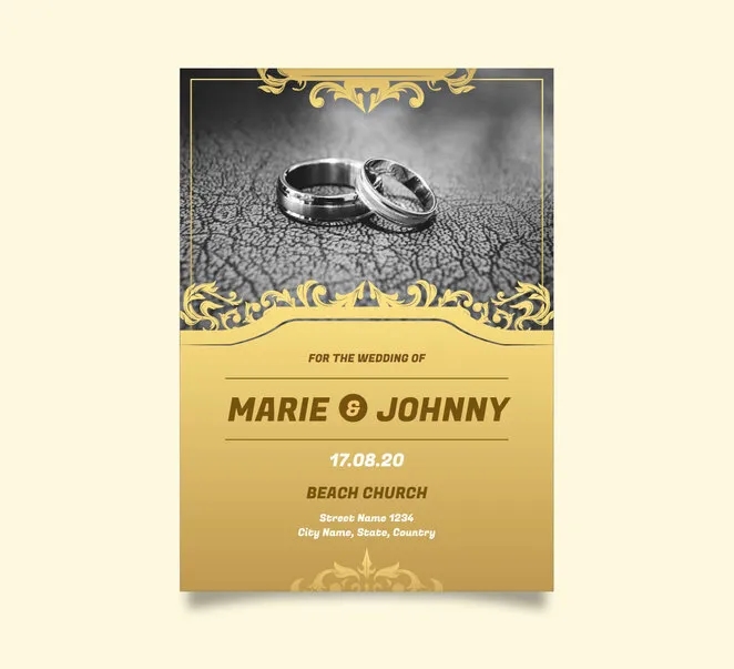 Save The Date Cards, Front Only (5" x 3.5") 3