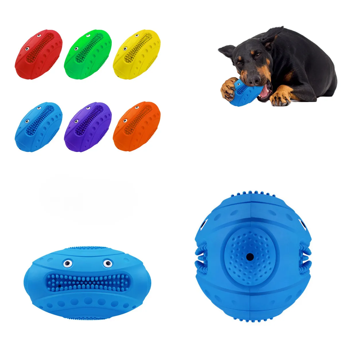 Natural Rubber Dog Toy 8