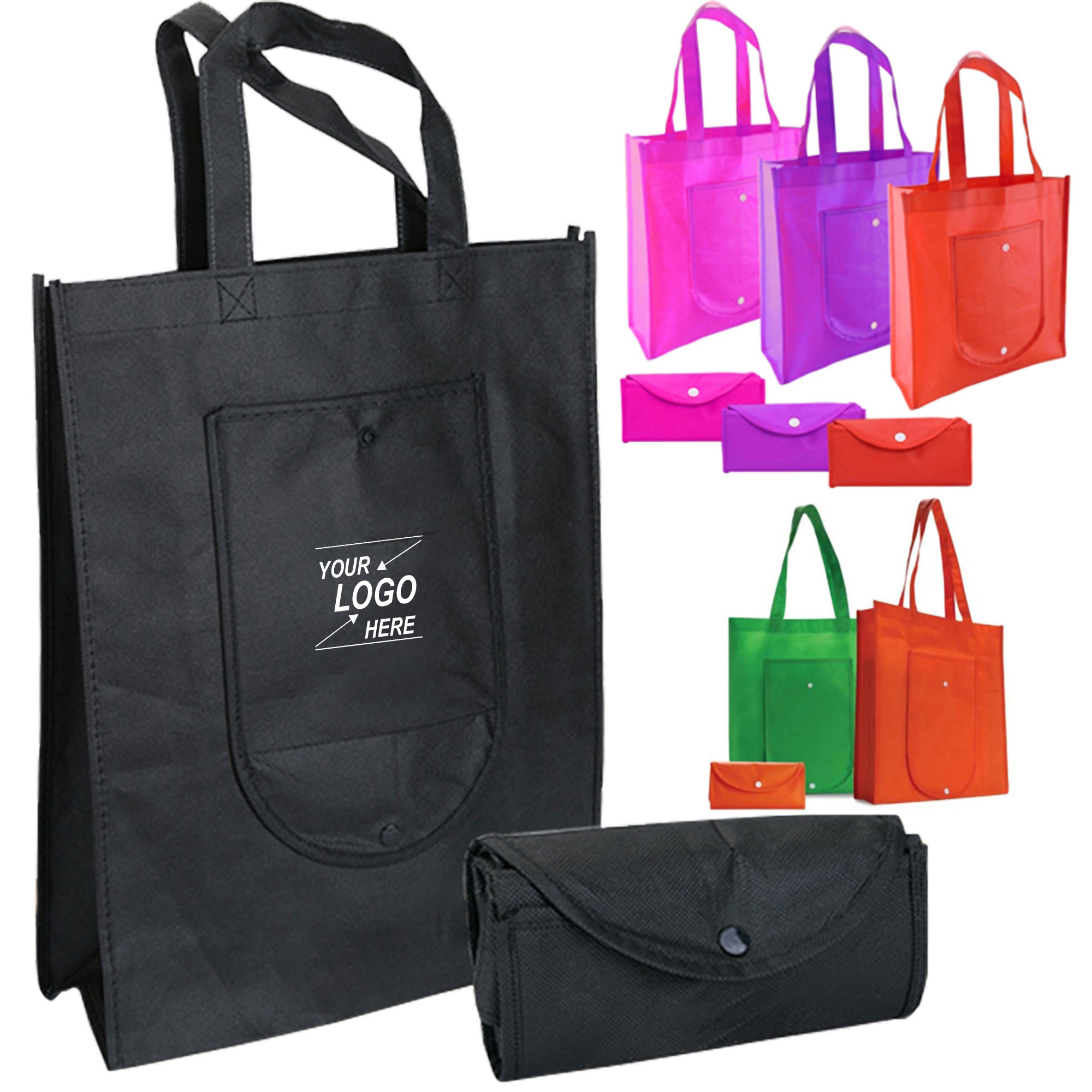 Foldable Reusable Shopping Tote Bag