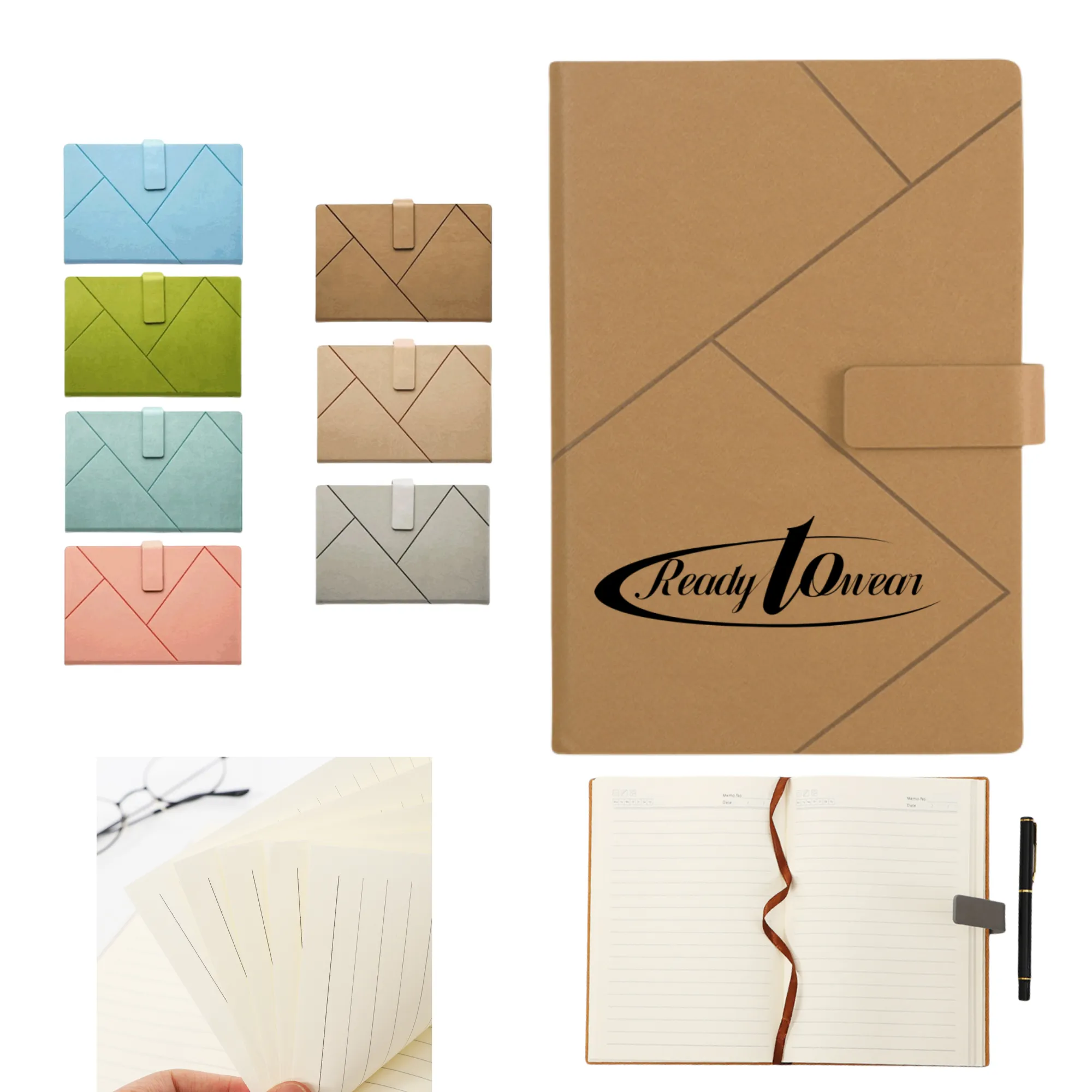 A5 Leather-like Multi-functional Notebook