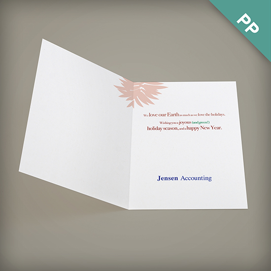 Plantable Earth Personalized Christmas Cards 9