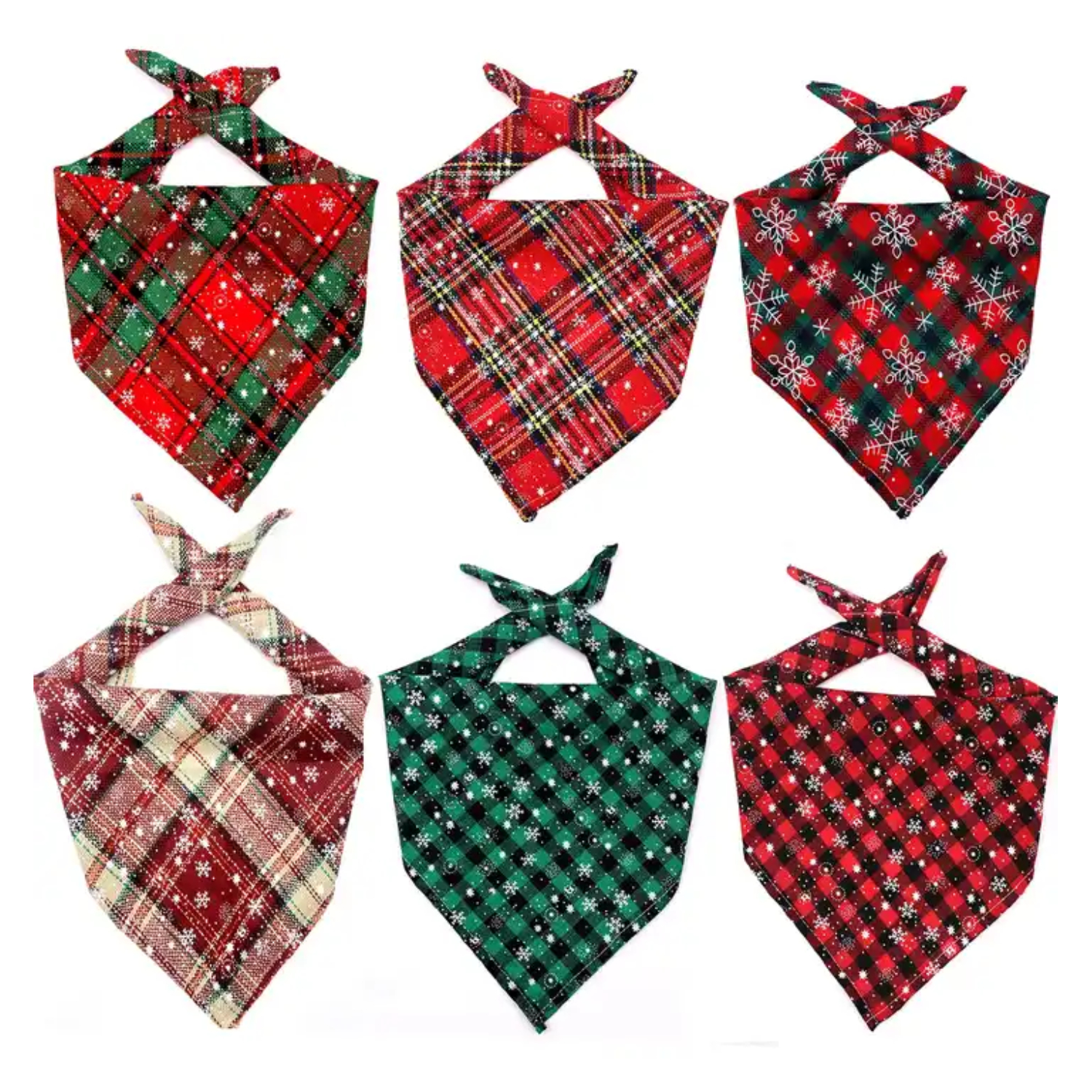 Triangle Elastic Cotton Pet Bandana 4