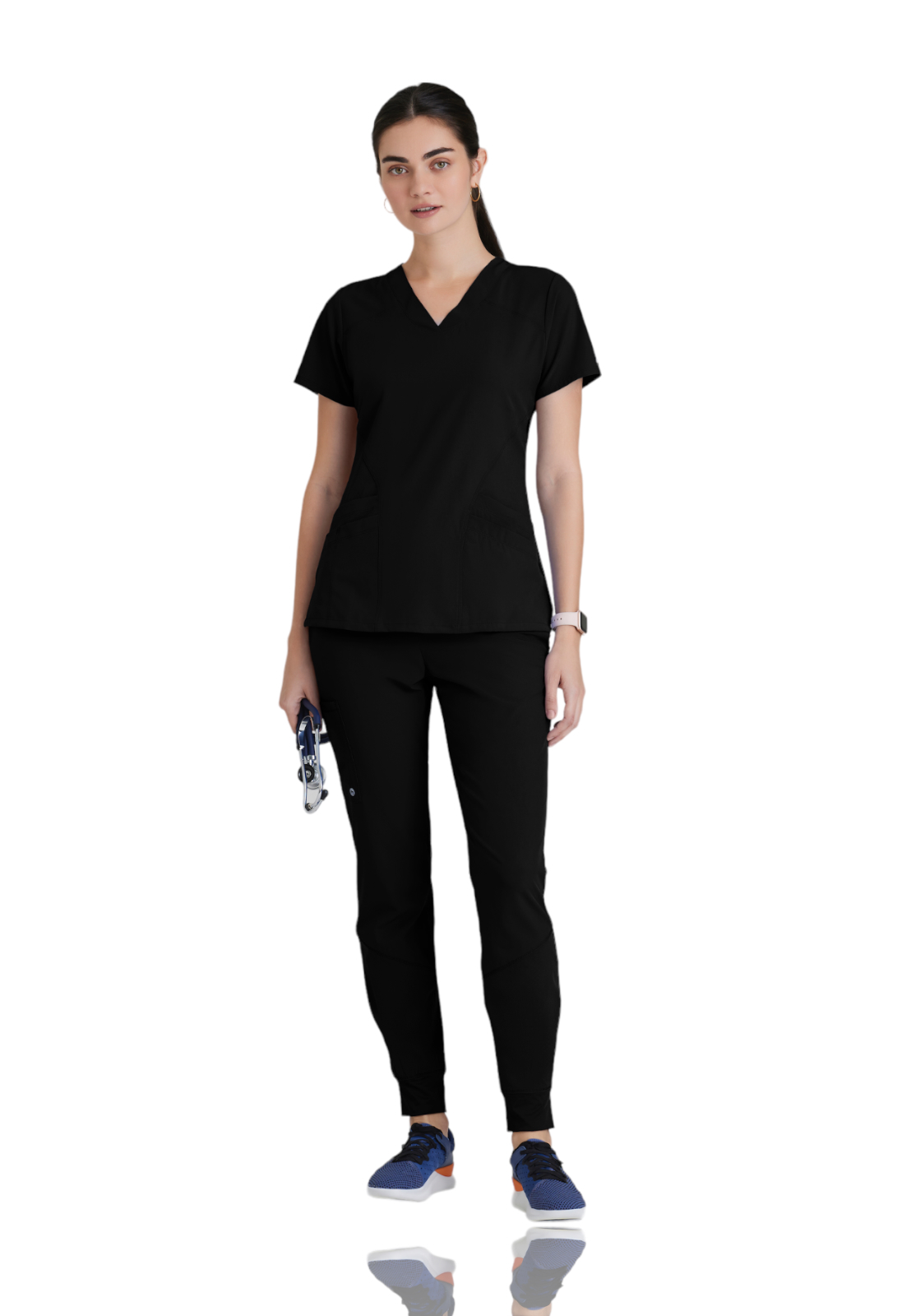 Barco One - Women's Five-Pocket V-Neck Pulse Scrub Top 24