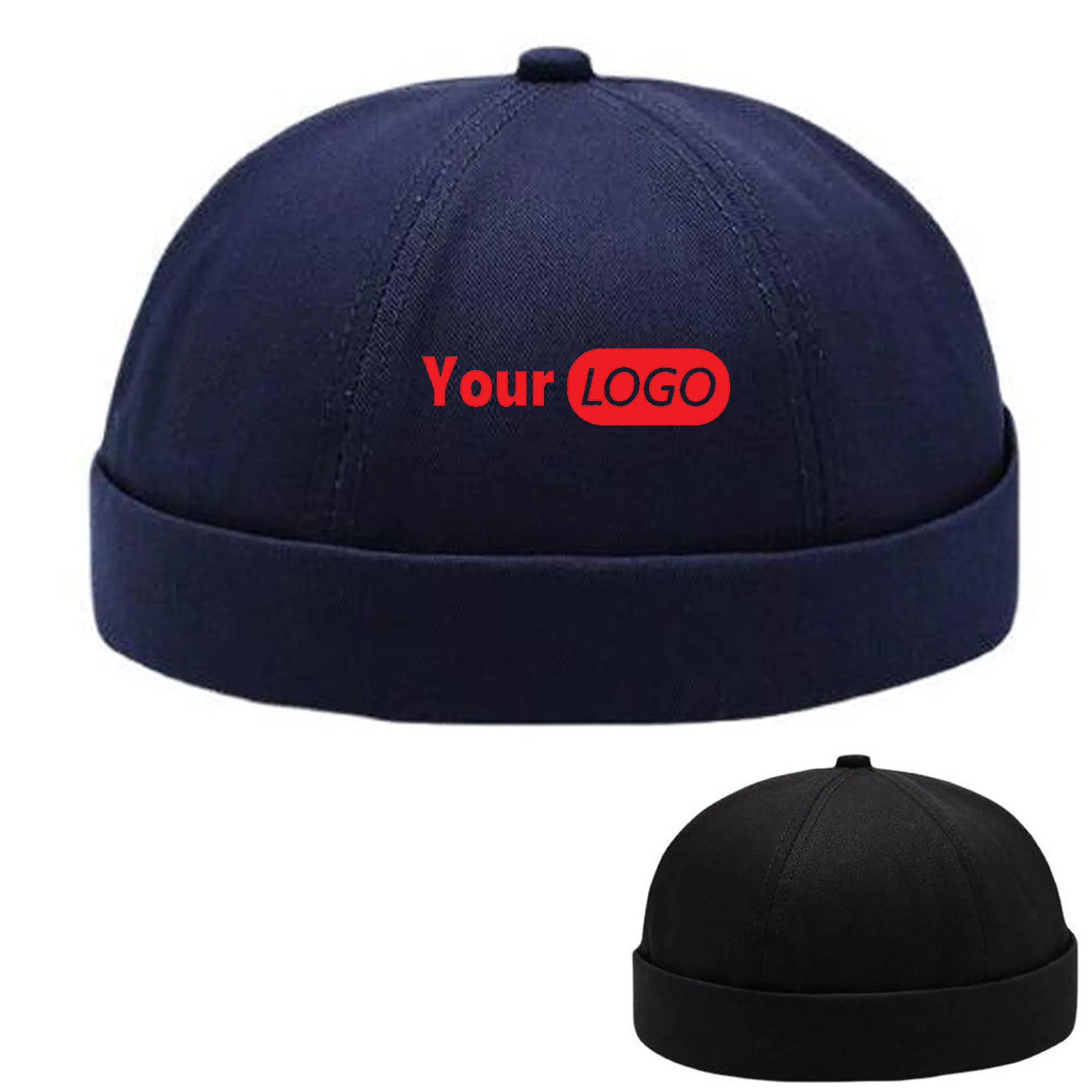 Custom Cotton No Brim Hats 6