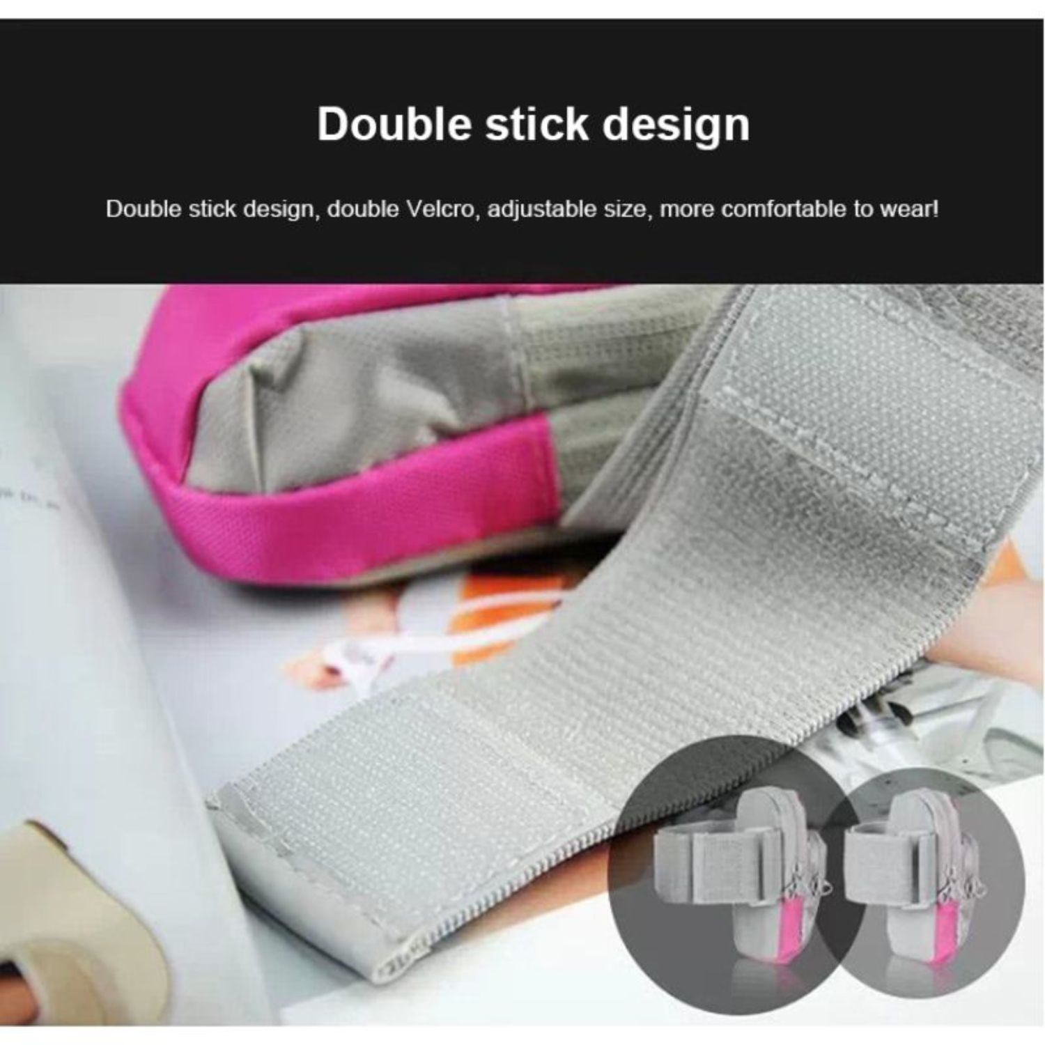 Nylon Fitness Armband w/ Custom Imprint Running Armband 11