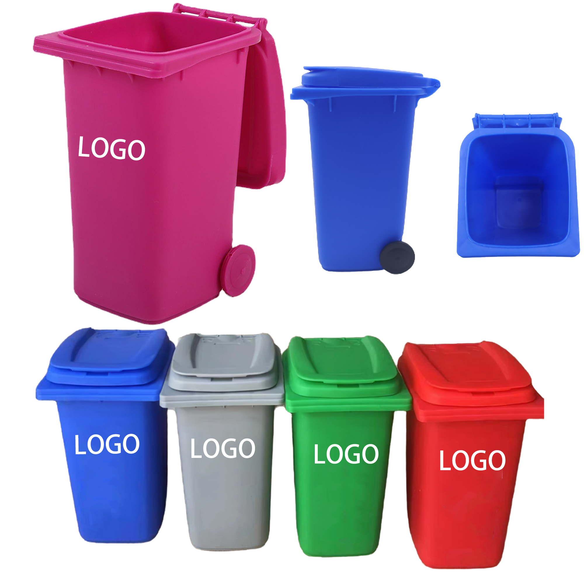 Fun Desktop Garbage Can Organizer 3
