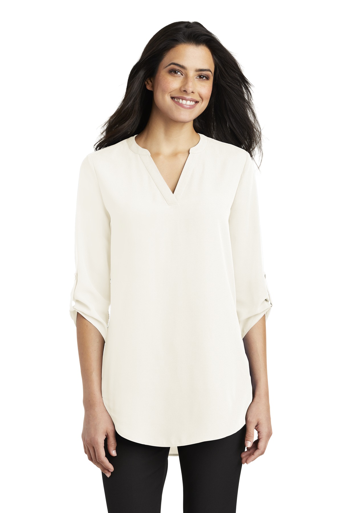 Port Authority Women's 3/4-Sleeve Tunic Blouse. LW701 45