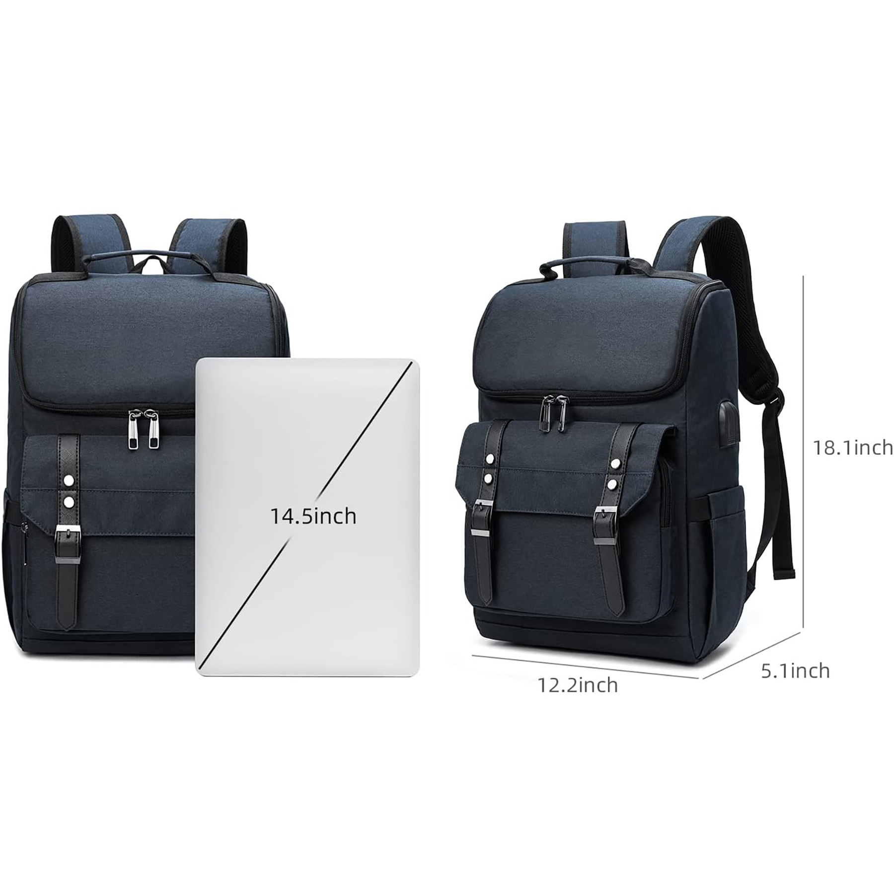Vintage Travel Backpack 6