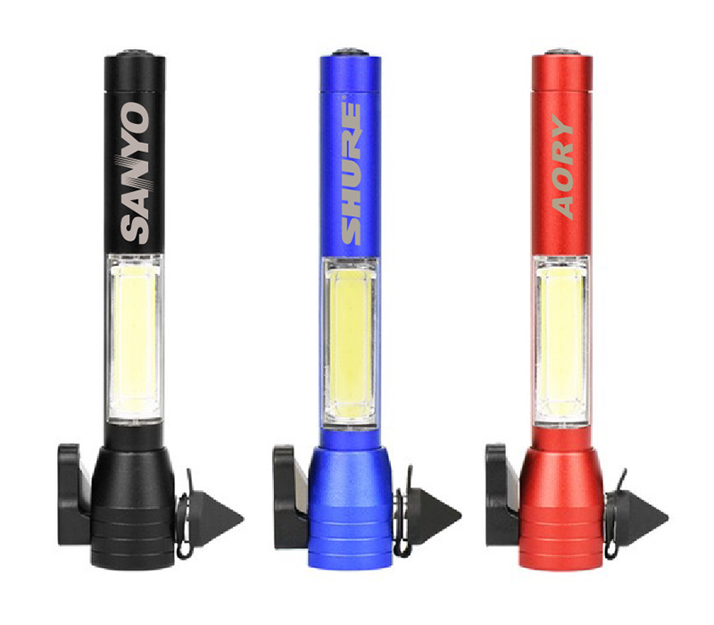 4-in-1 Emergency Tool with COB LED Flashlight 4