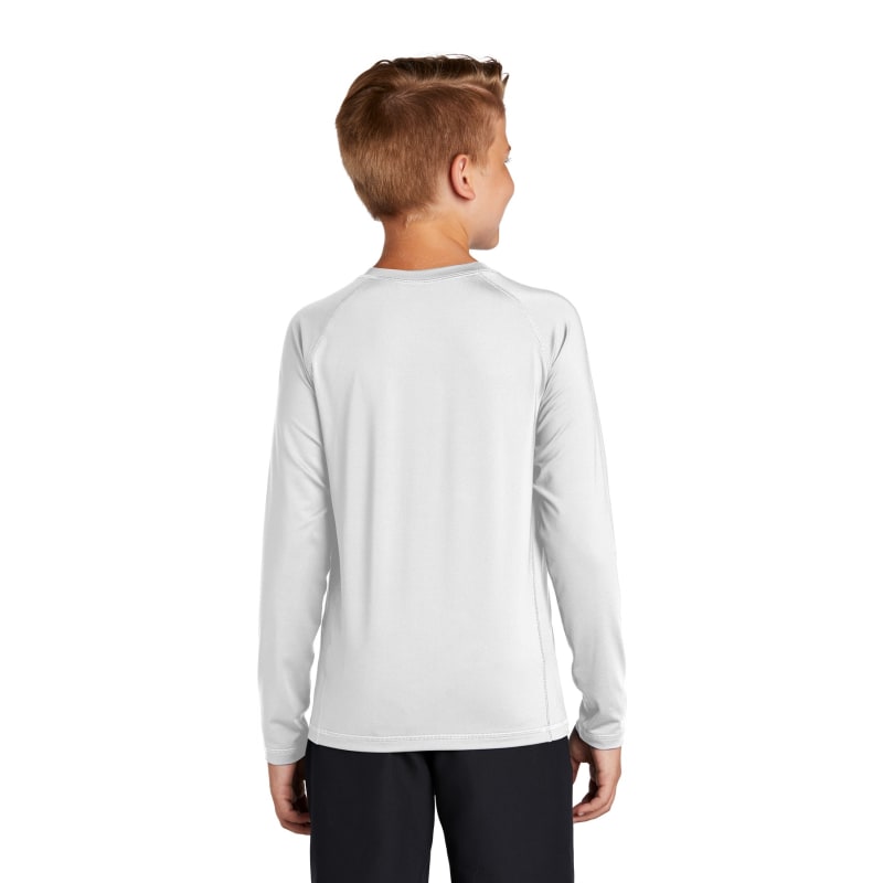 Sport-Tek Youth Long Sleeve Rashguard Tee. 12