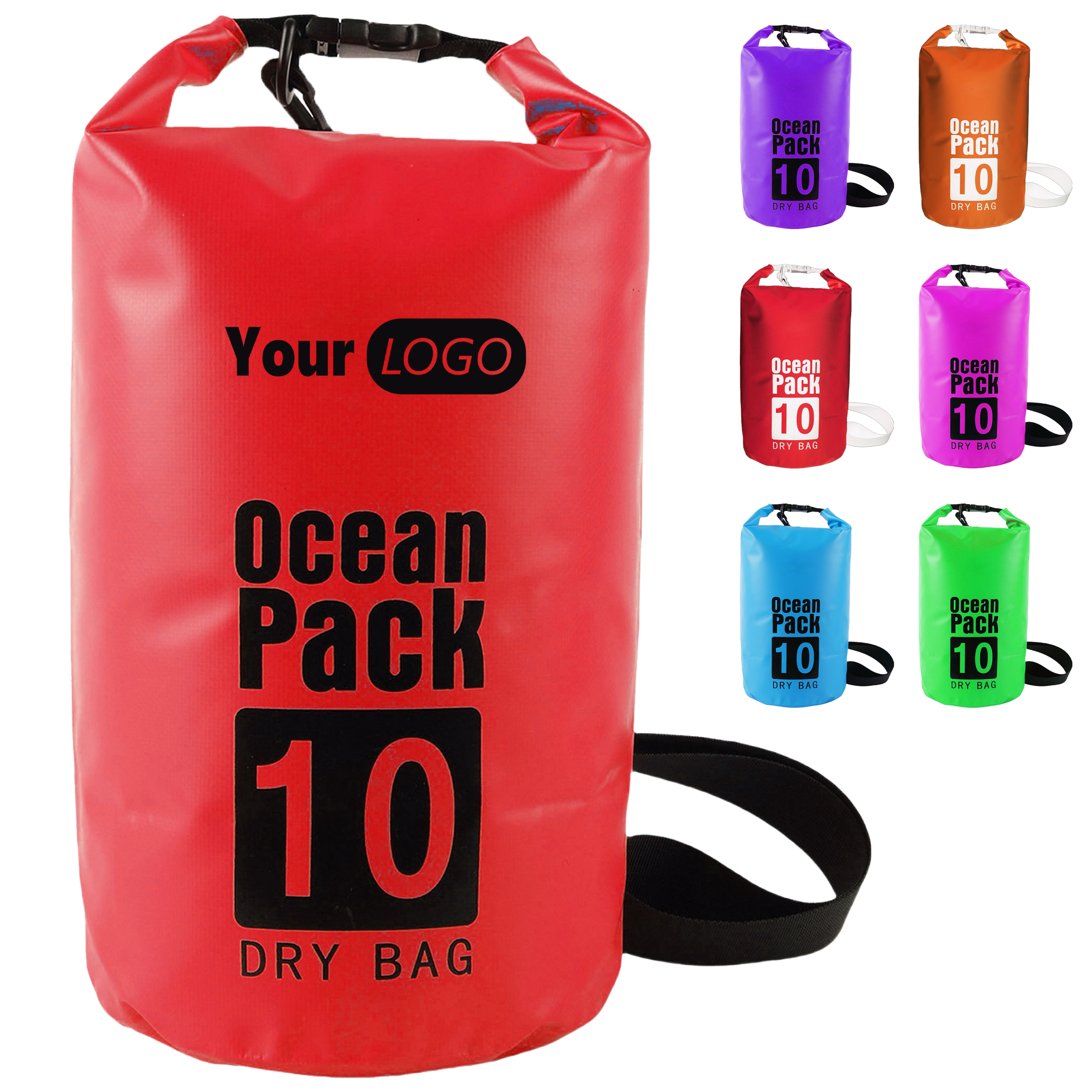 Pvc Portable One Shoulder Drift Waterproof Bag 5