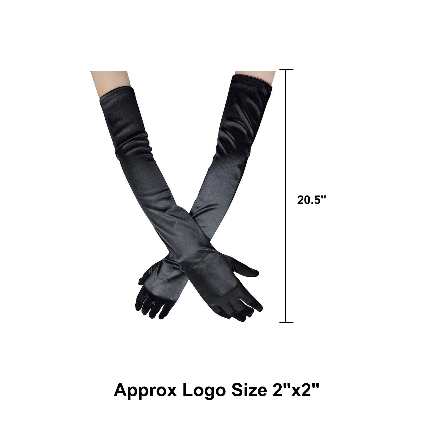 Long Satin Glove 2