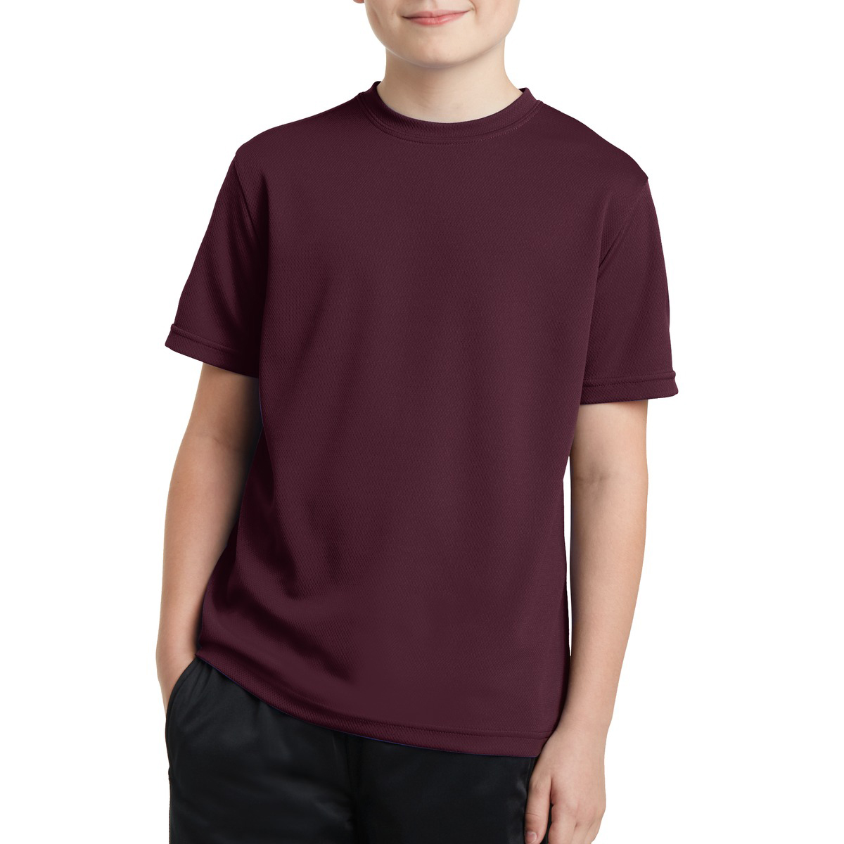Sport-Tek® Youth PosiCharge™ RacerMesh® Tee 21