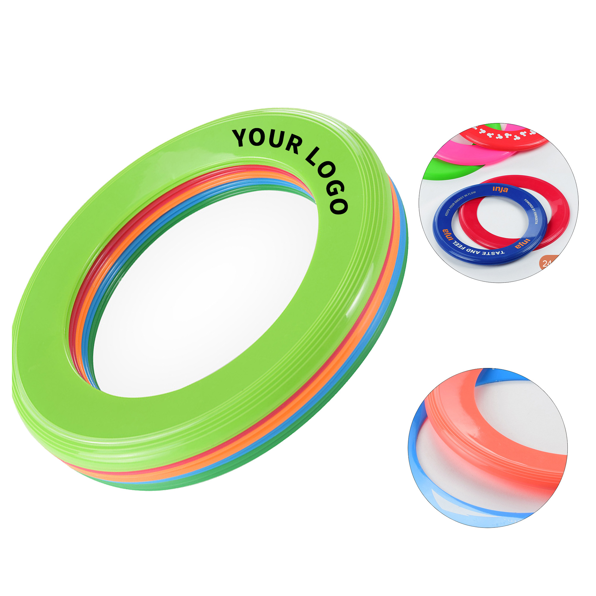 Polypropylene Pet Safe Ring Throw Disc 1
