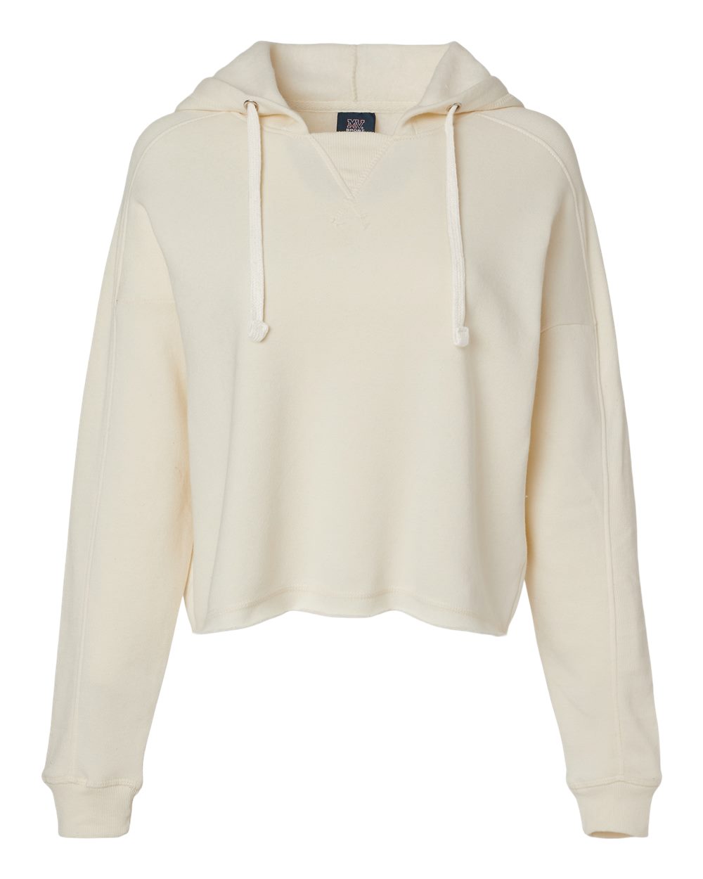 Women's Angel Fleece Crop Hooded Sweatshirt - W23101 26