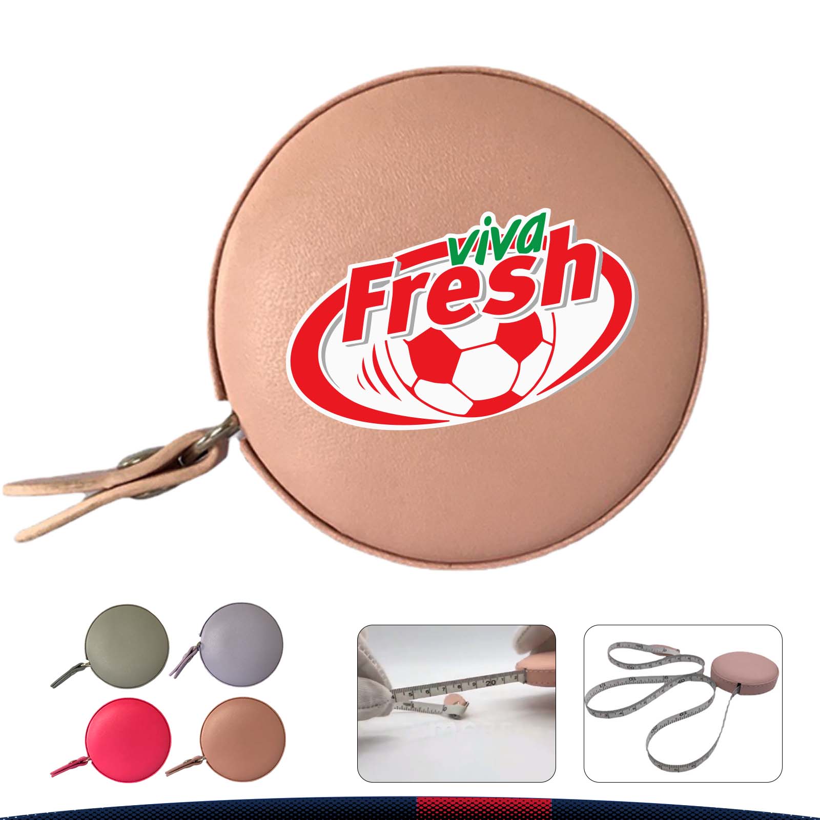 Leather Measuring Tape, custom ruler with logo imprint 6