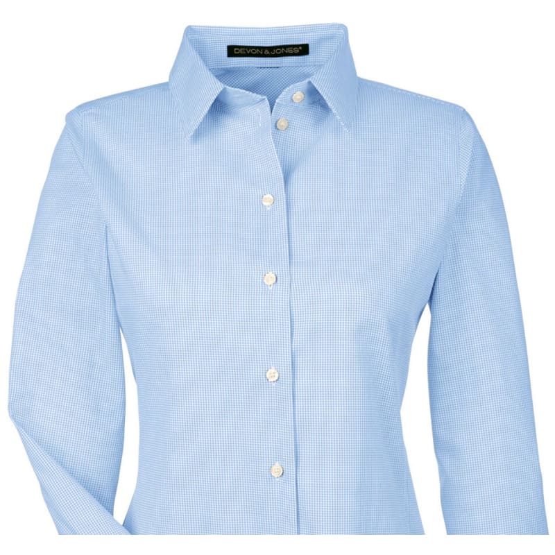 Devon & Jones Ladies' Crown Woven Collection™ Royal Dobby Shirt 10
