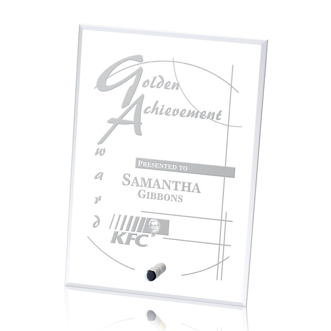 Cantebury Vertical Rectangle Award 6
