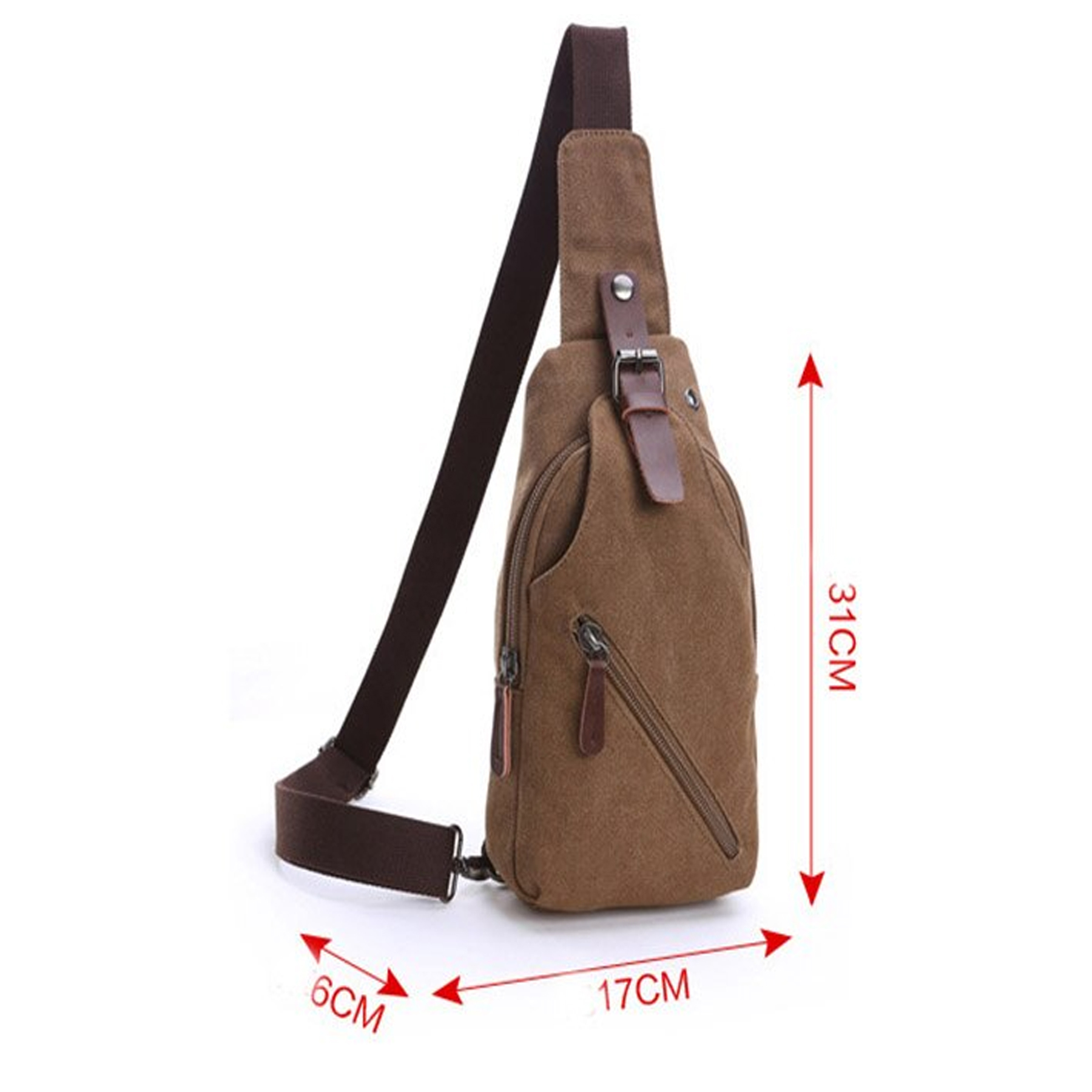 Sports Messenger Sling Shoulder Bag 2