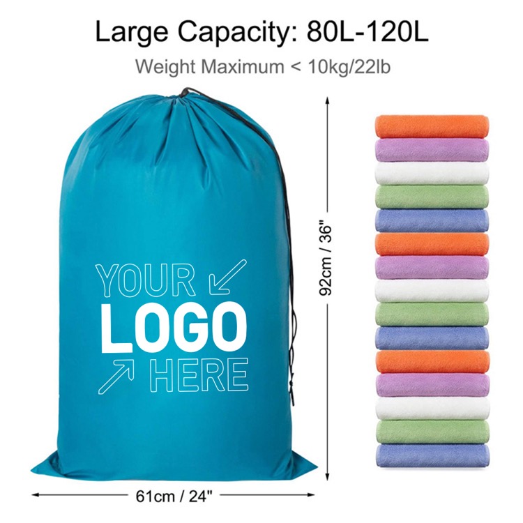 80L-100L Drawstring Laundry Bag  2