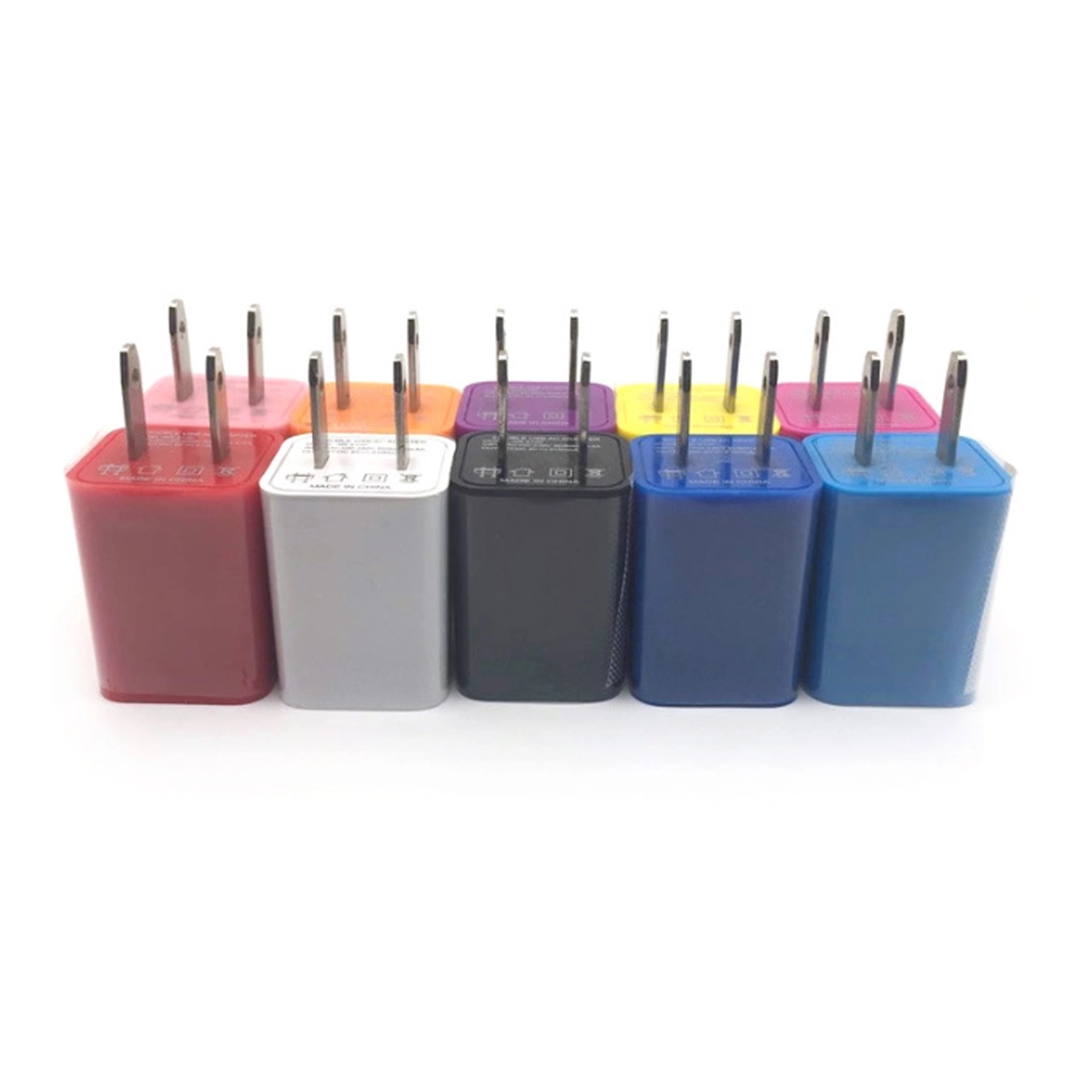 Custom Fast Charger Adapter Safe Cell Phone USB Wall Charger 4