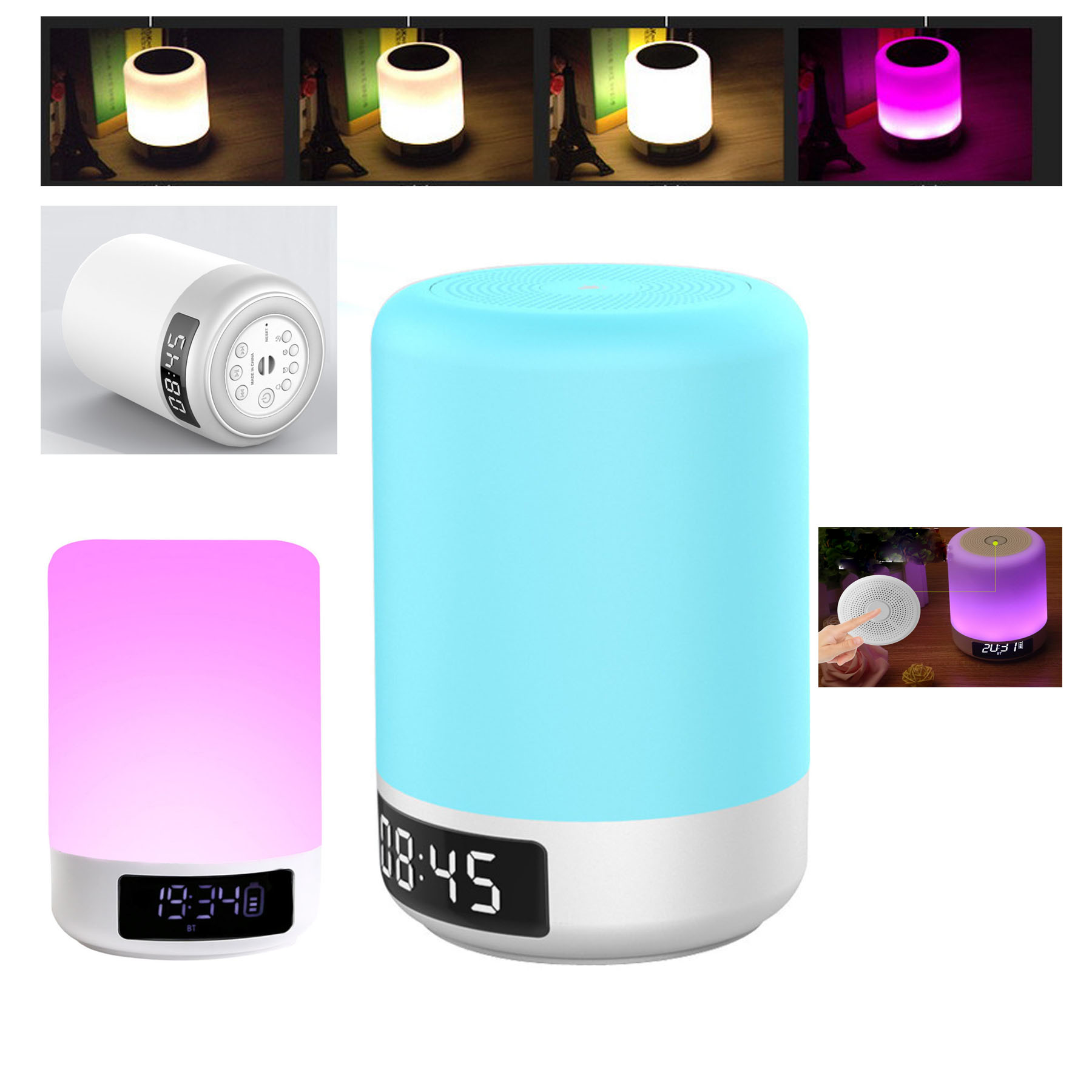 Night Light Bluetooth Speaker